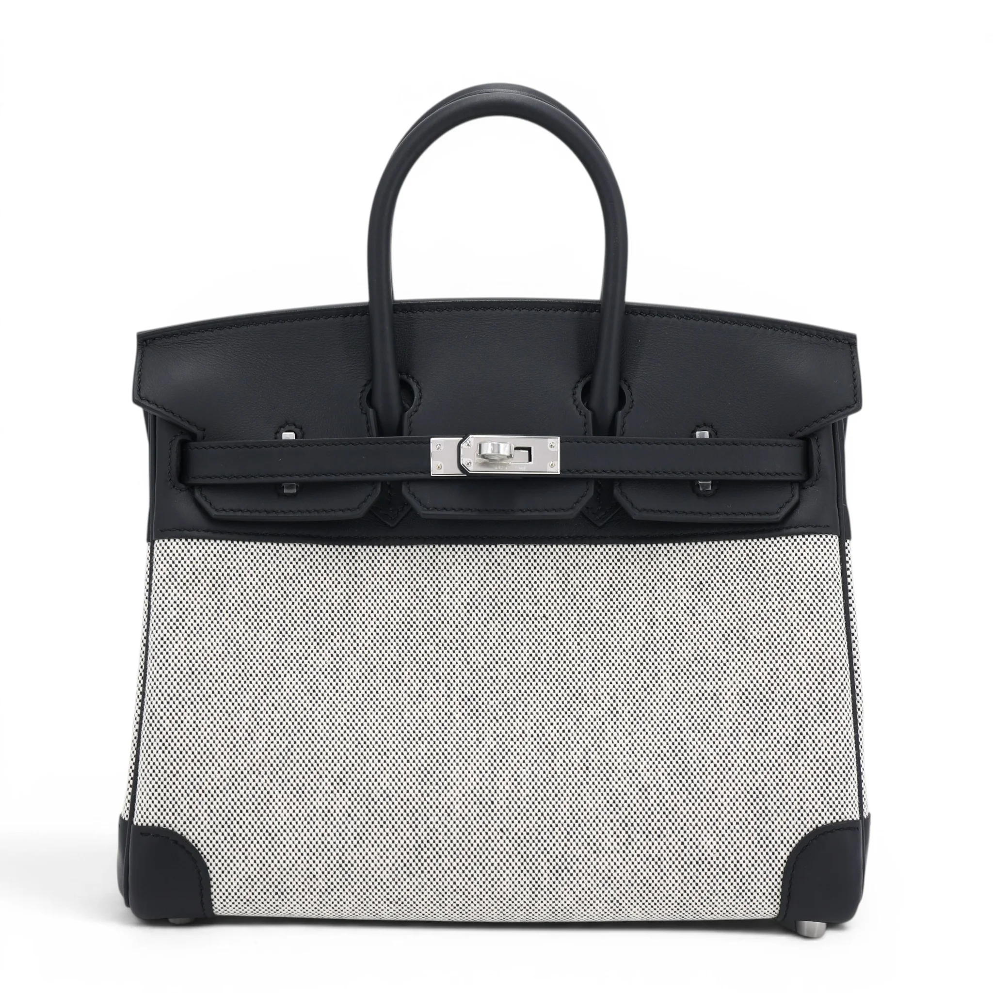 Birkin 25 89 黑色 Noir (Black) Ecru色