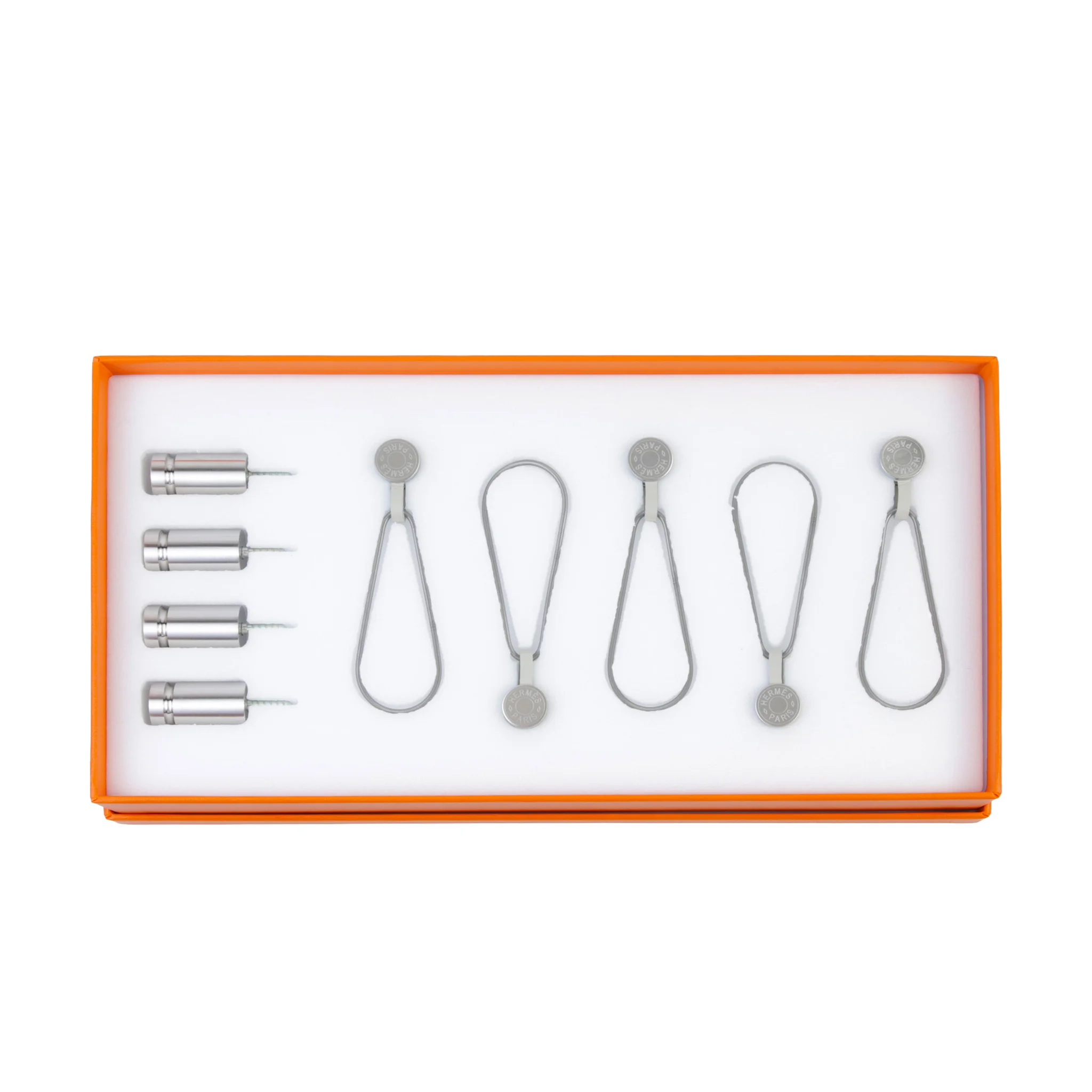 Scarf hanging system Silver