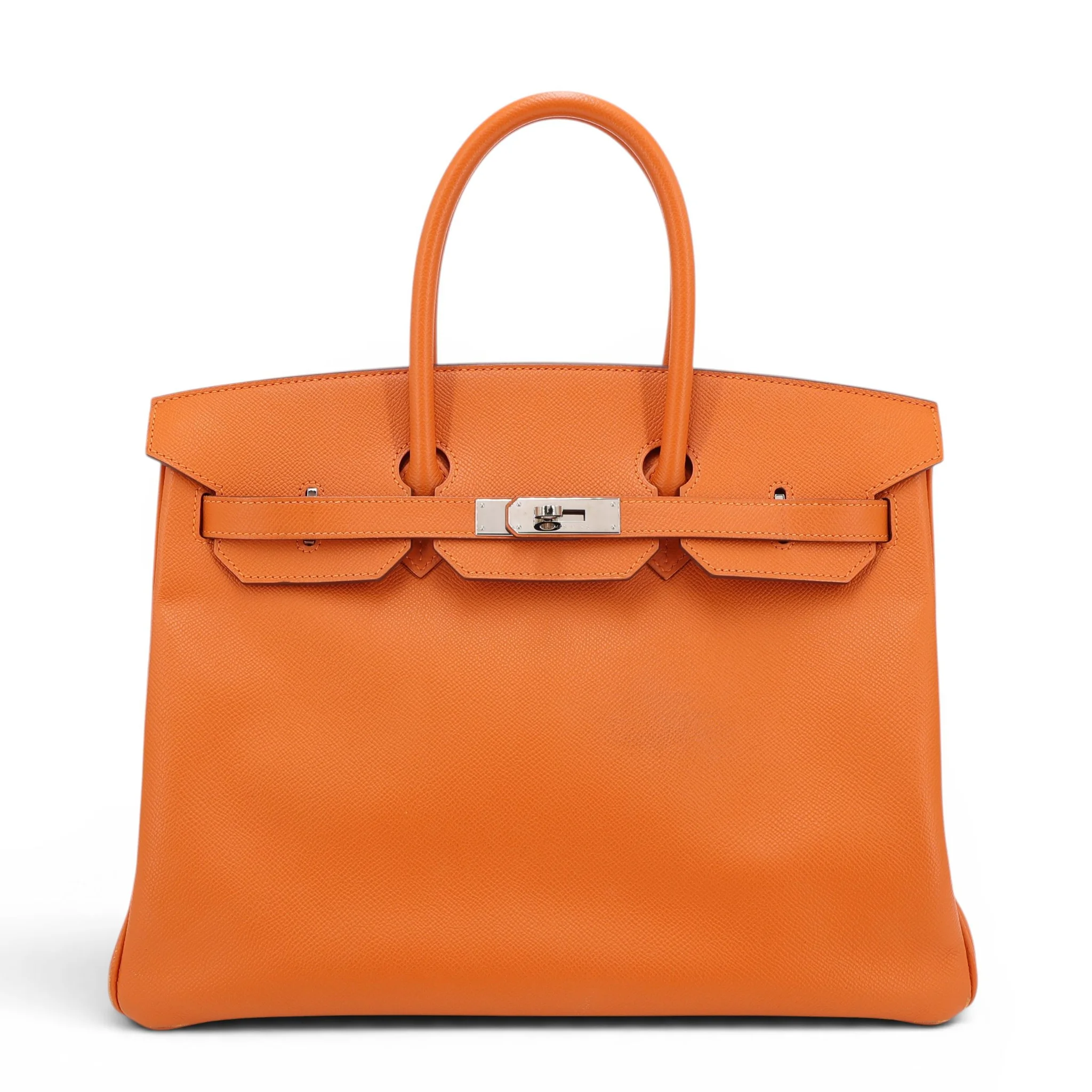 Birkin 35 93 愛馬仕橘 Orange