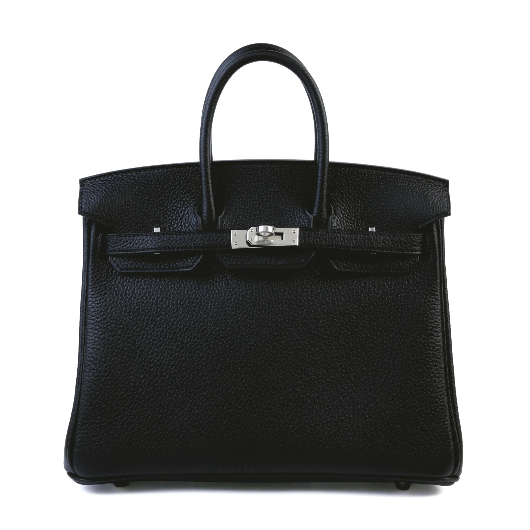 Brand New ( Rank N ) HERMÈS Birkin 25 Noir (89) Togo Palladium hardware G (2026)