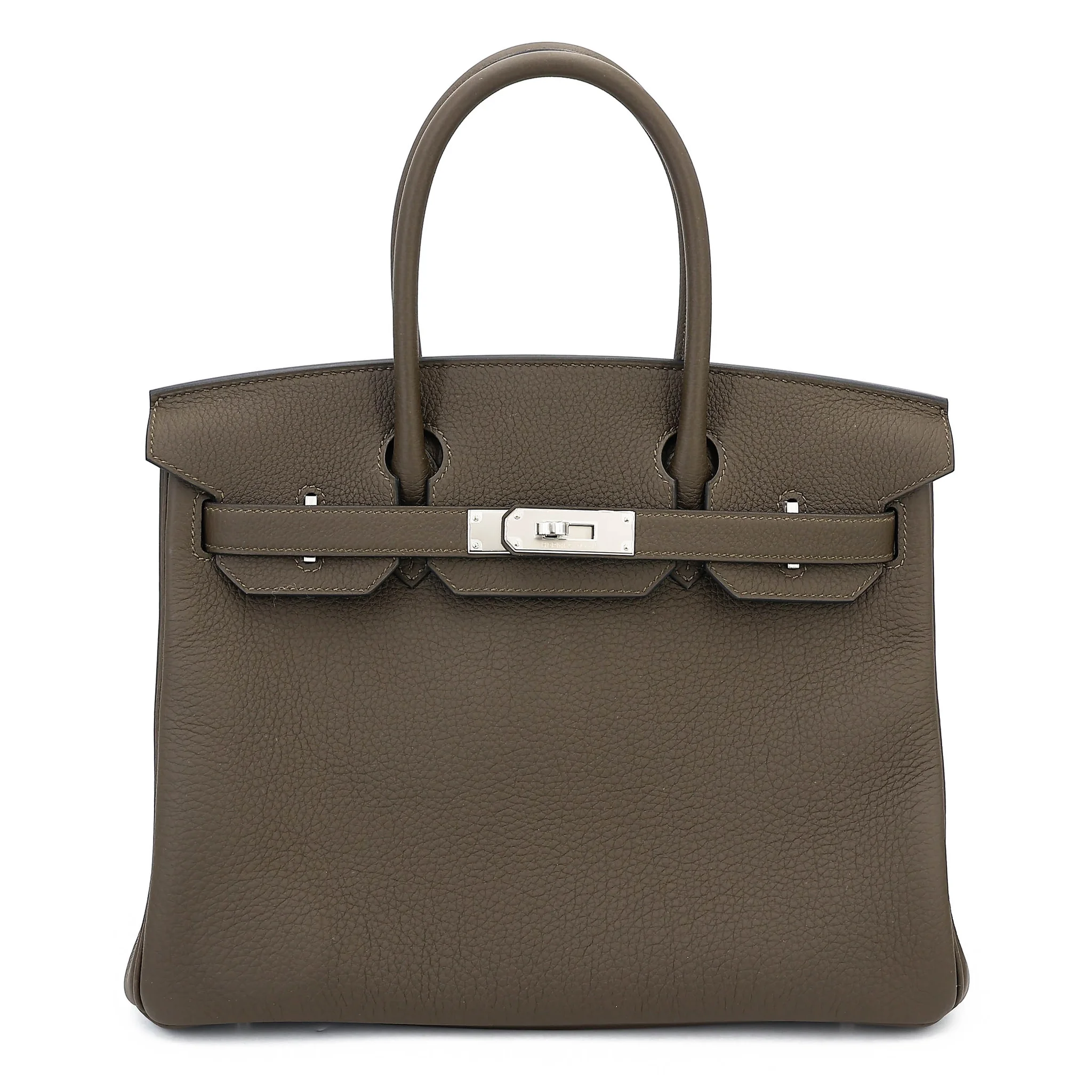 Brand New ( Rank N ) HERMÈS Birkin 30 Vert Loden (V8) Togo Palladium hardware G (2026)