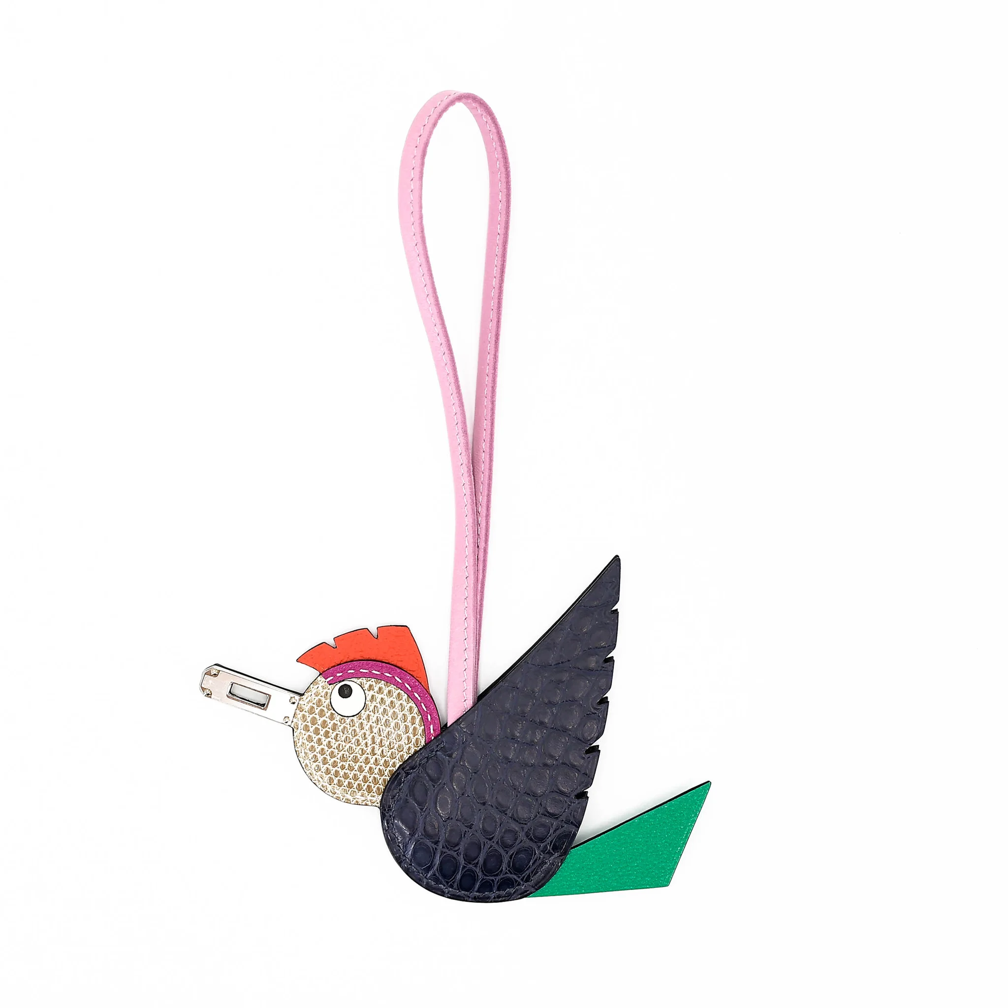 Birdy charm Blue Marine (78) Mauve Sylvestre (X9) Ficelle (17