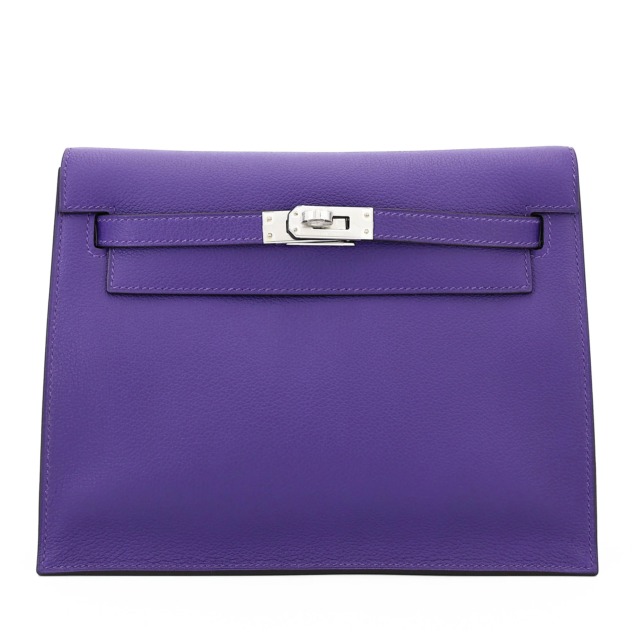 Brand New ( Rank N ) HERMÈS Kelly Danse Purple (X3) Evercolor Palladium hardware G (2026)