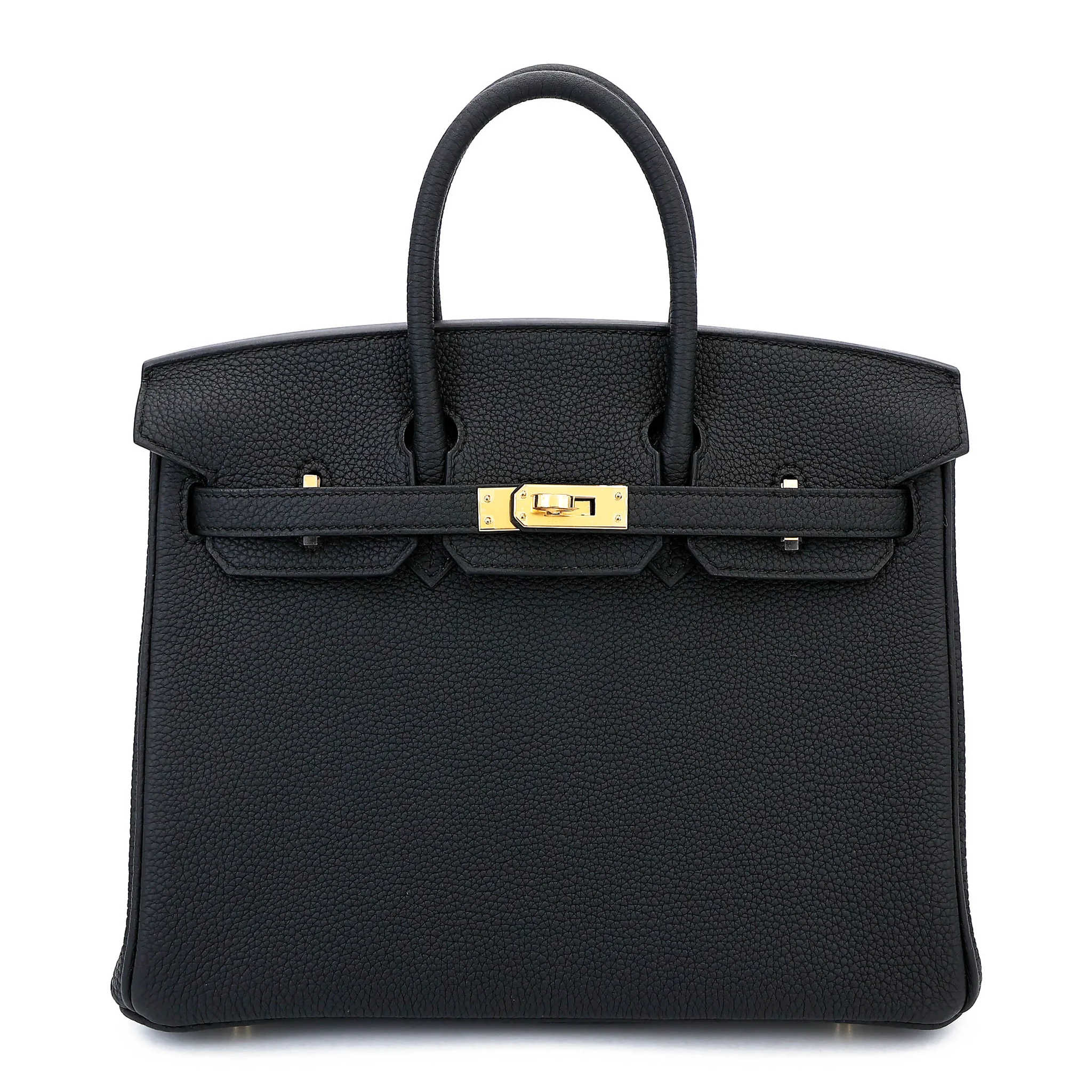 Brand New ( Rank N ) HERMÈS Birkin 25 Noir (89) Togo Gold hardware G (2026)