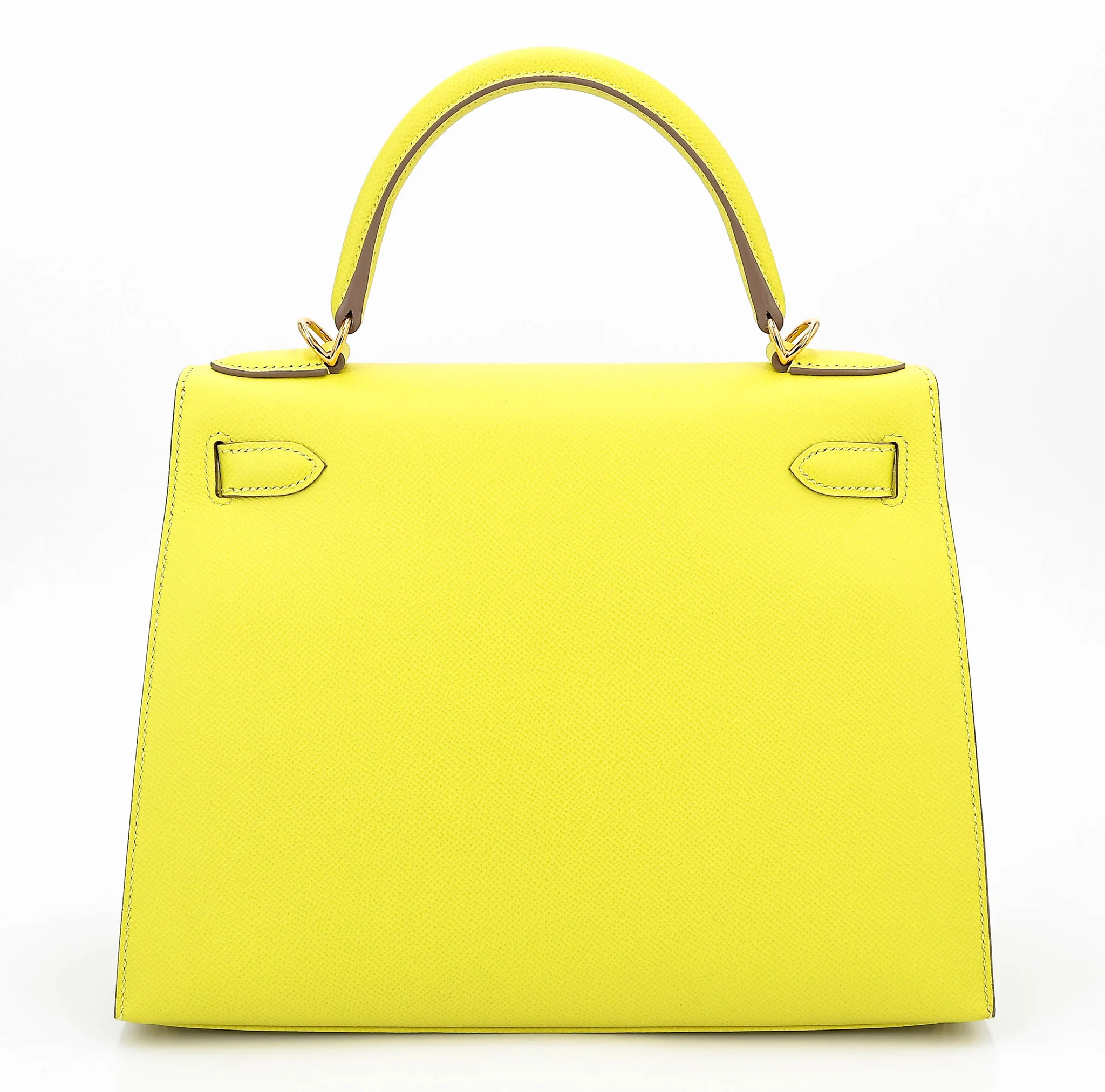 Kelly 28 Sellier Lime (9R) | GINZA XIAOMA