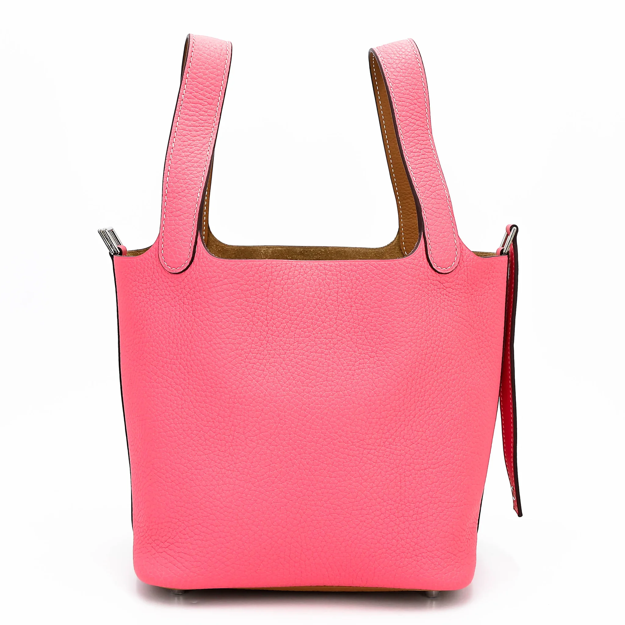 Picotin Lock PM Casaque Rose Azalee (8W) Sesame (2S) | GINZA XIAOMA