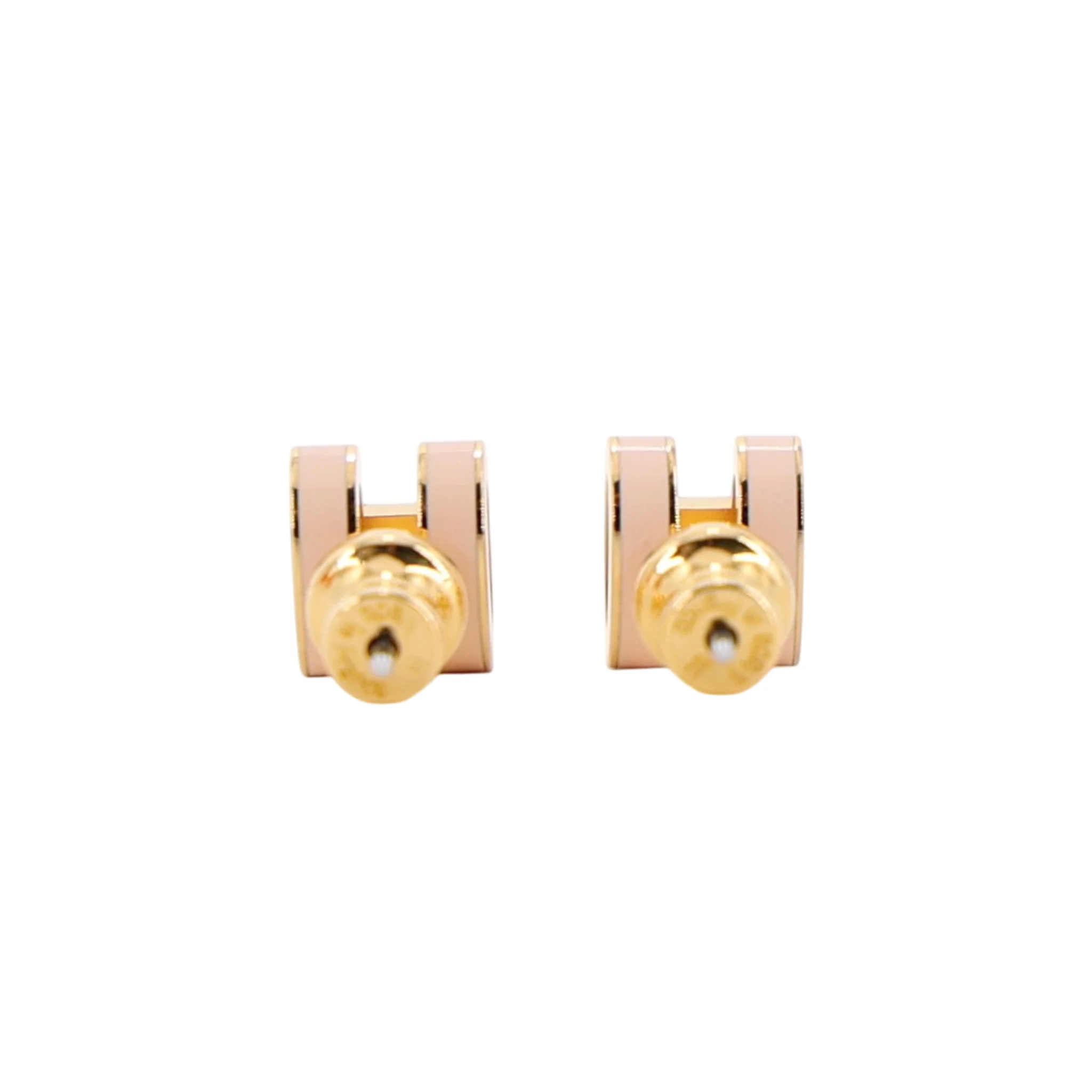 Mini Pop H earrings Pink | GINZA XIAOMA