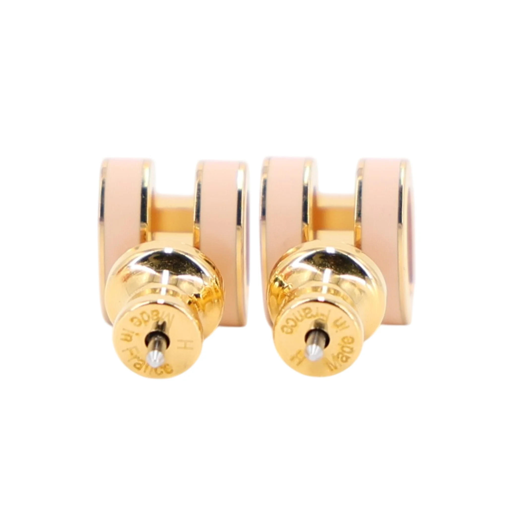 Mini Pop H earrings Pink | GINZA XIAOMA