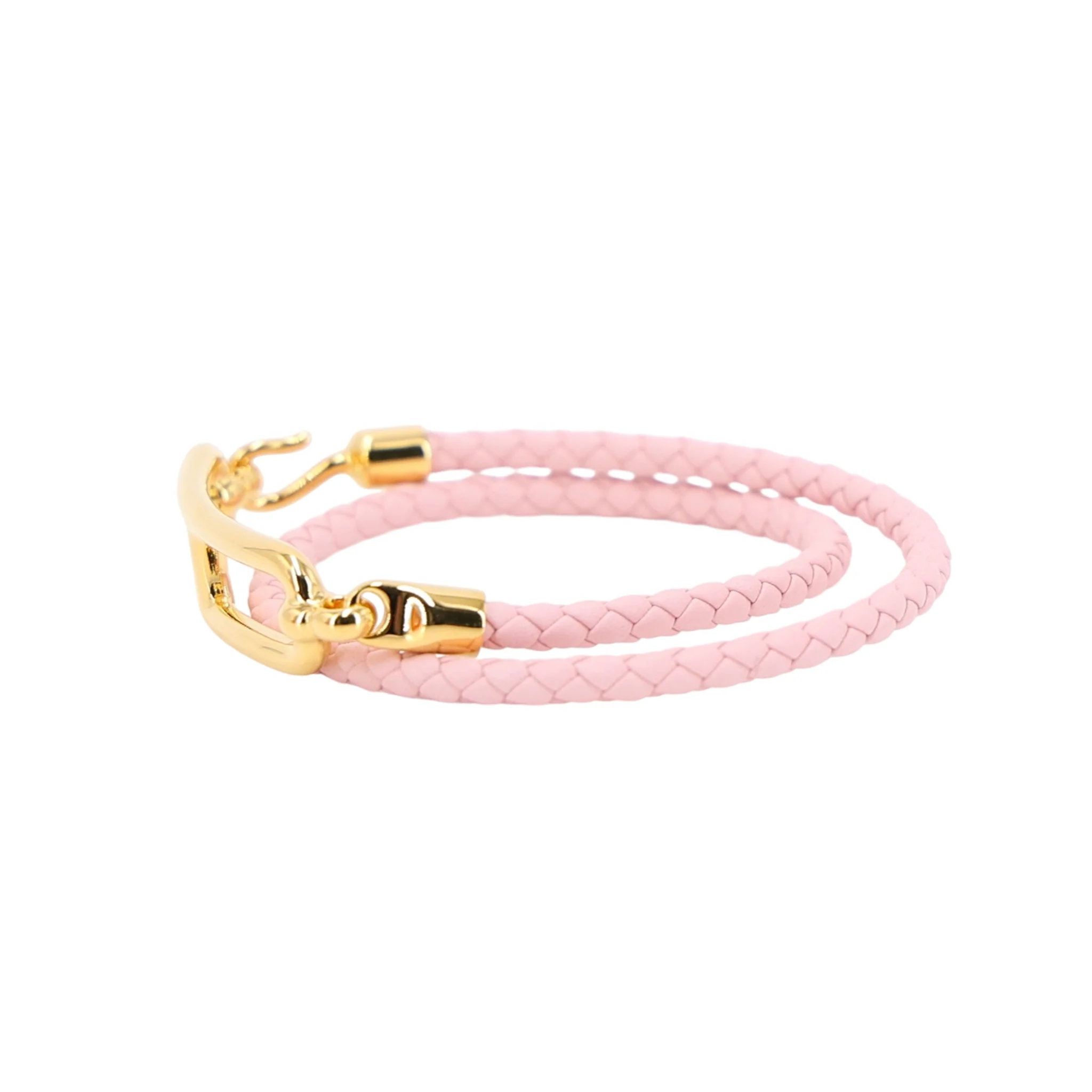 threetimes ブレスレット　ピンク　リボン Roulis Double Tour bracelet T1 Rose Sakura (3Q) | GINZA XIAOMA