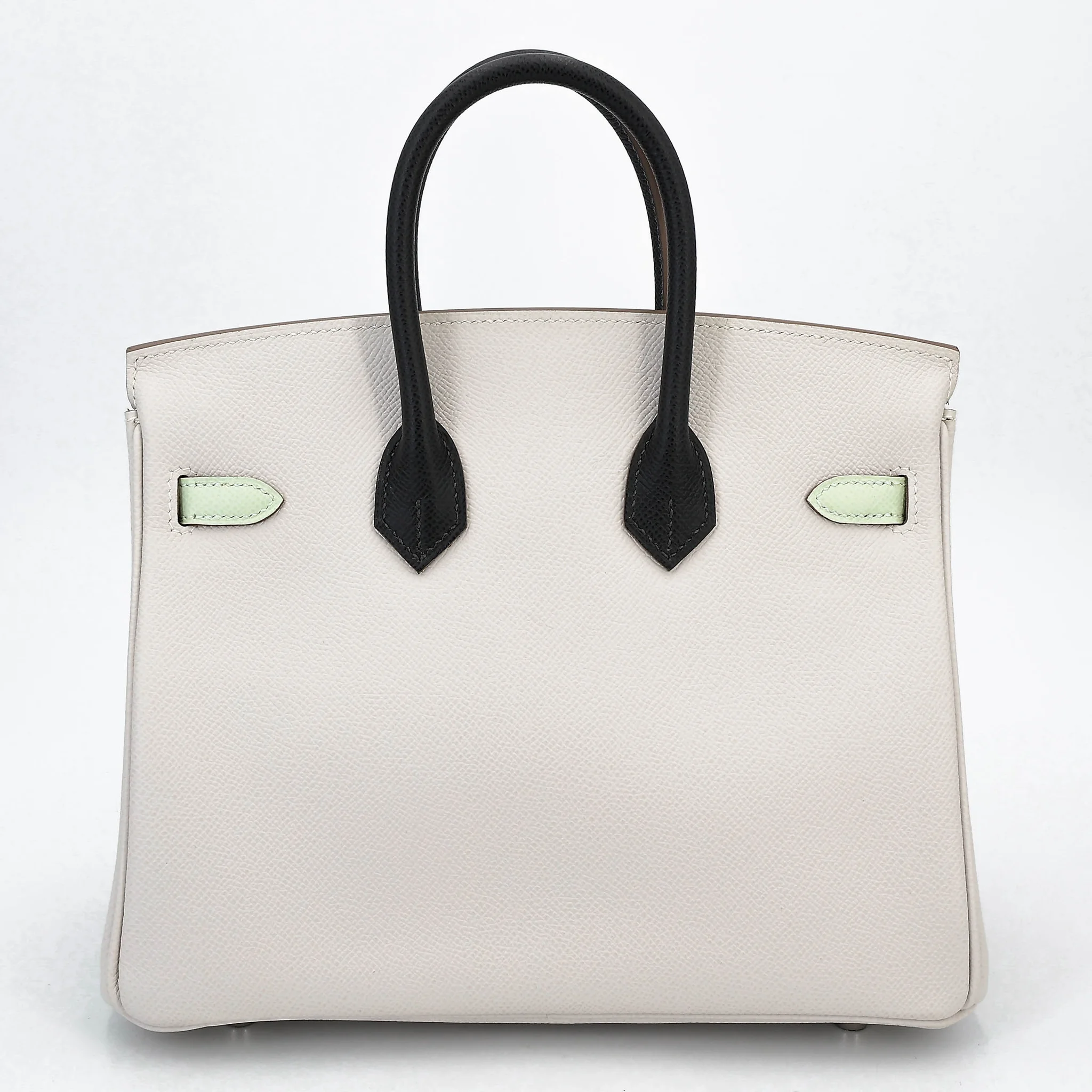 Birkin 25 Gris Pale (M4) Vert Fizz (0S) Graphite (88) | GINZA XIAOMA