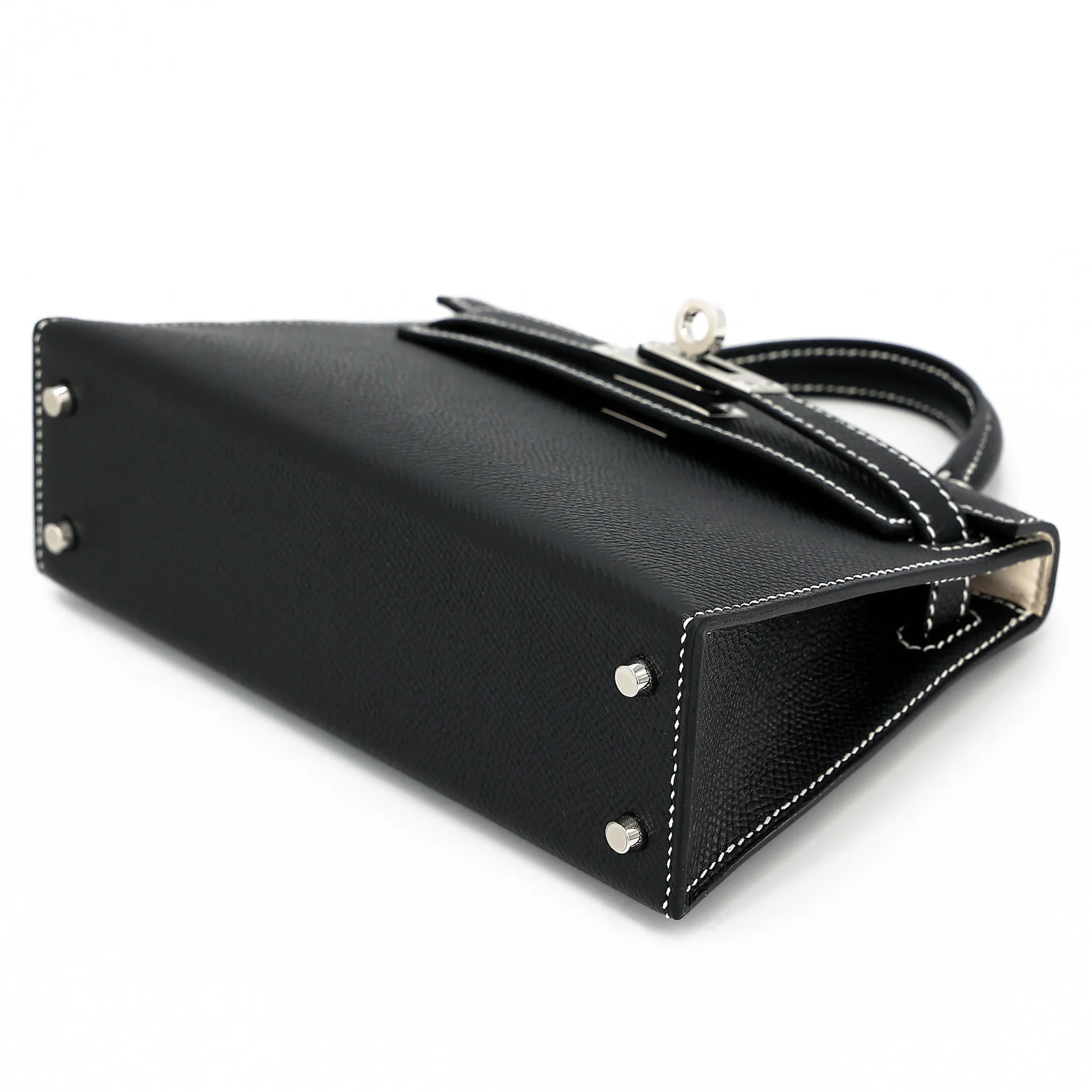イザナミ Mini Kelly II HSS Shoulder Strap110cm Noir (89) Nata (I2) | GINZA