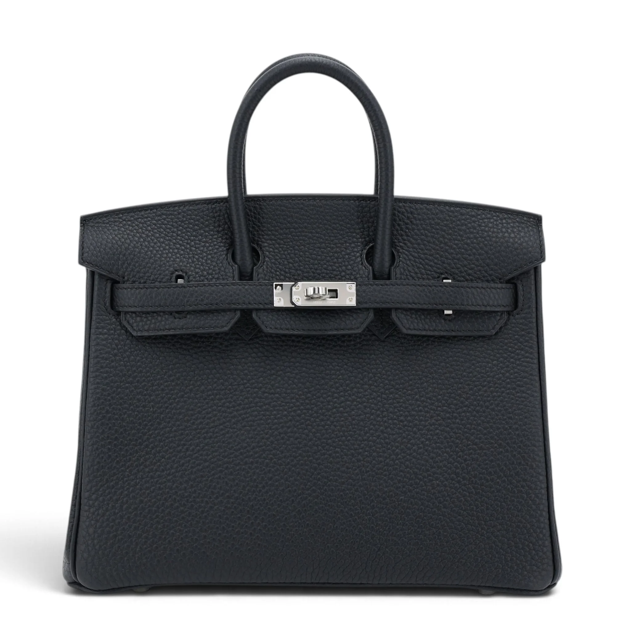 Brand New ( Rank N ) HERMÈS Birkin 25 Noir (89) Togo Palladium hardware G (2026)