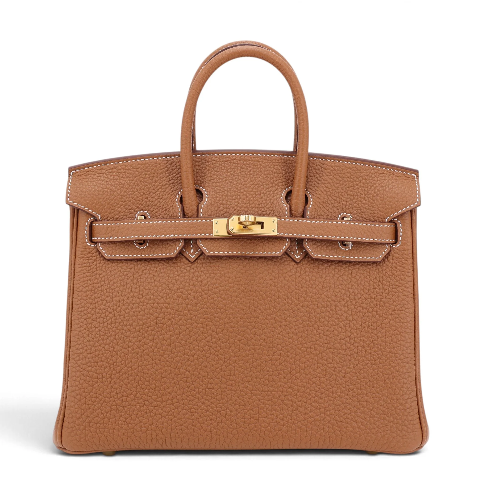 Brand New ( Rank N ) HERMÈS Birkin 25 Gold Togo Gold hardware B (2023)