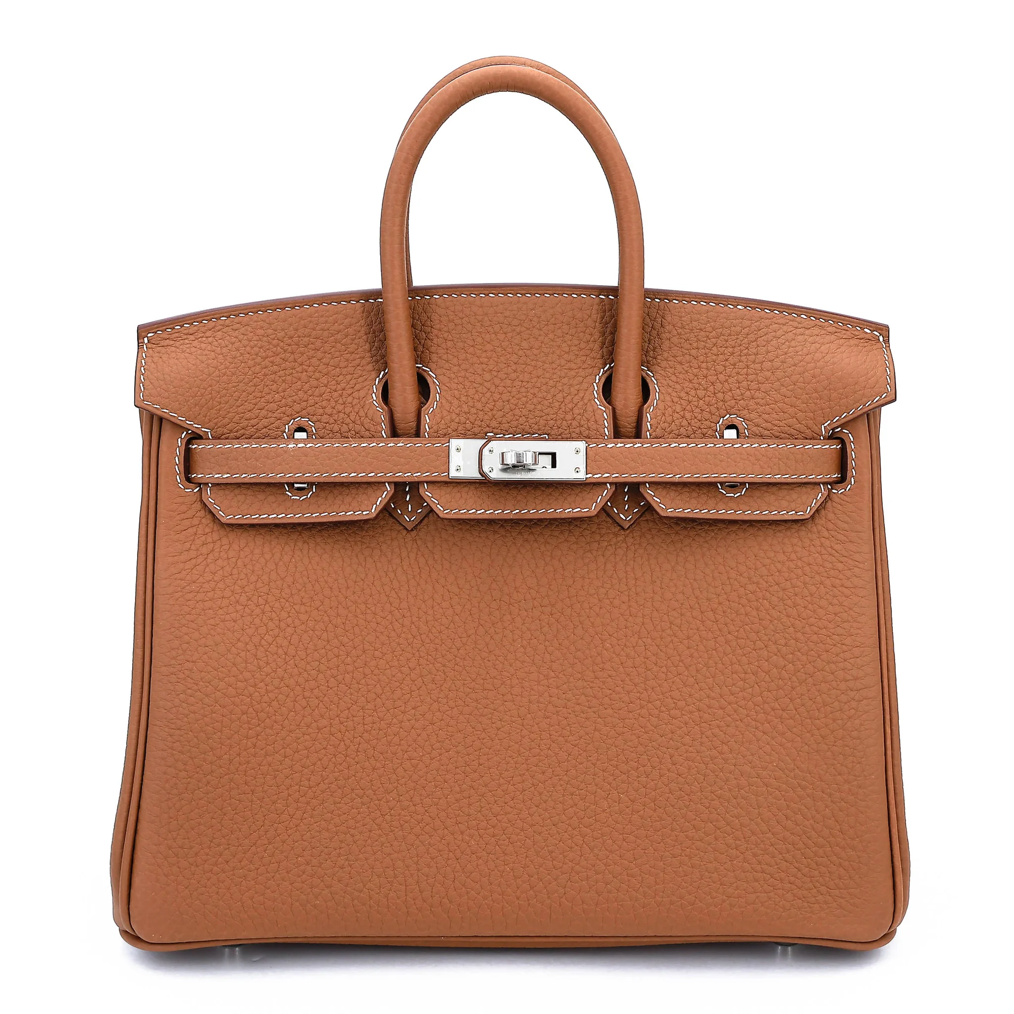 Brand New ( Rank N ) HERMÈS Birkin 25 Gold (37) Togo Palladium hardware G (2026)
