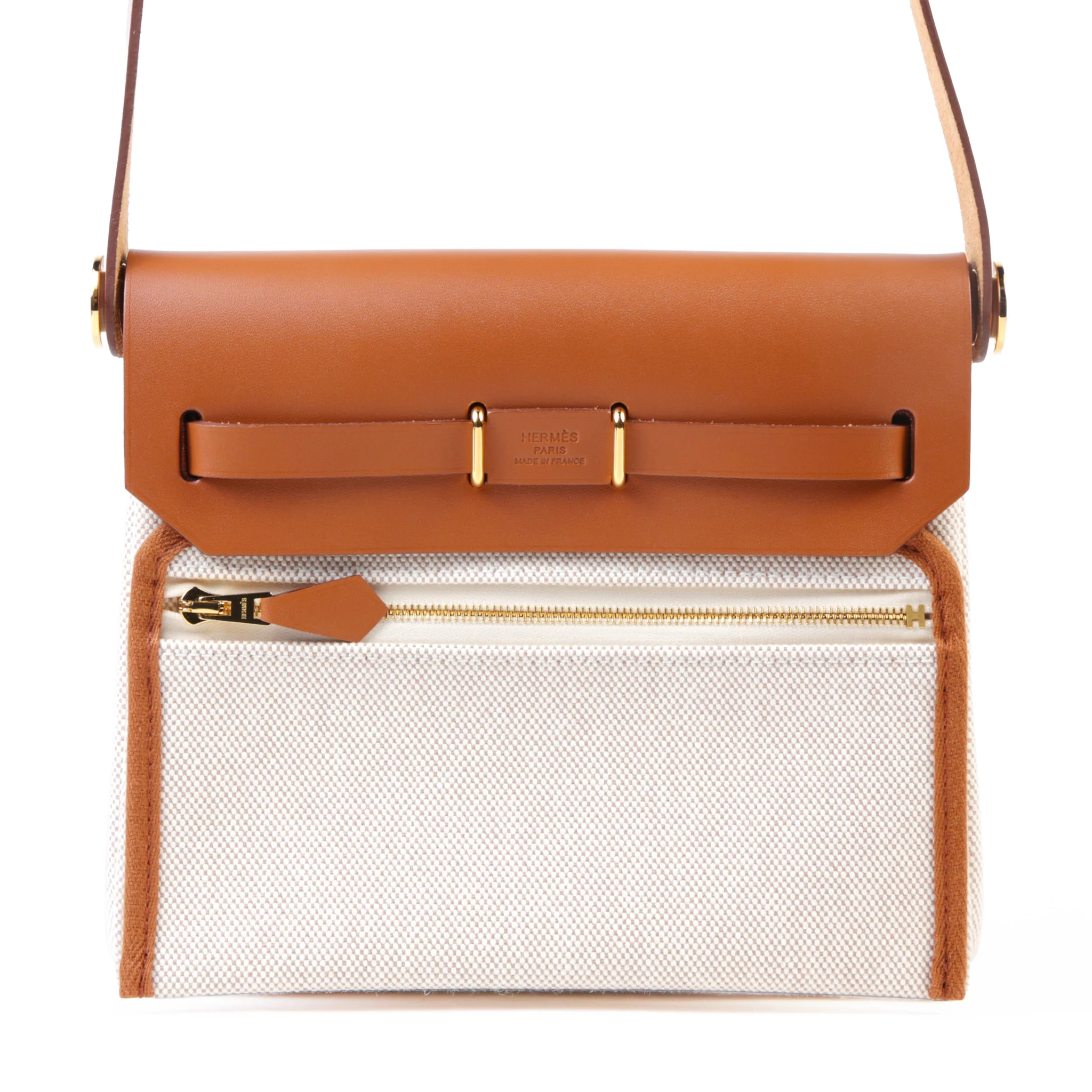 Herbag Zip Mini 20 Fauve (34) Ecru | GINZA XIAOMA