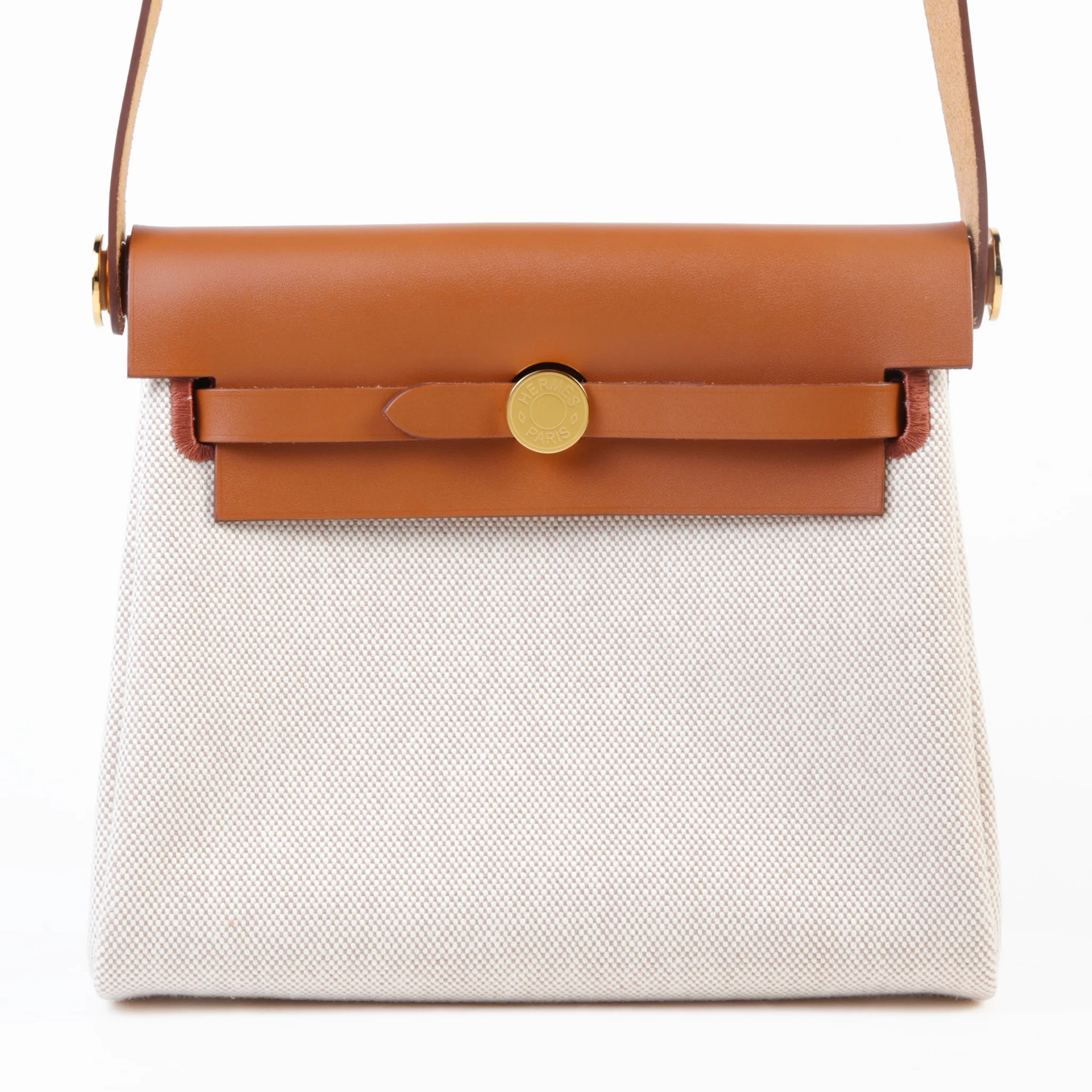 Herbag Zip Mini 20 Fauve (34) Ecru | GINZA XIAOMA