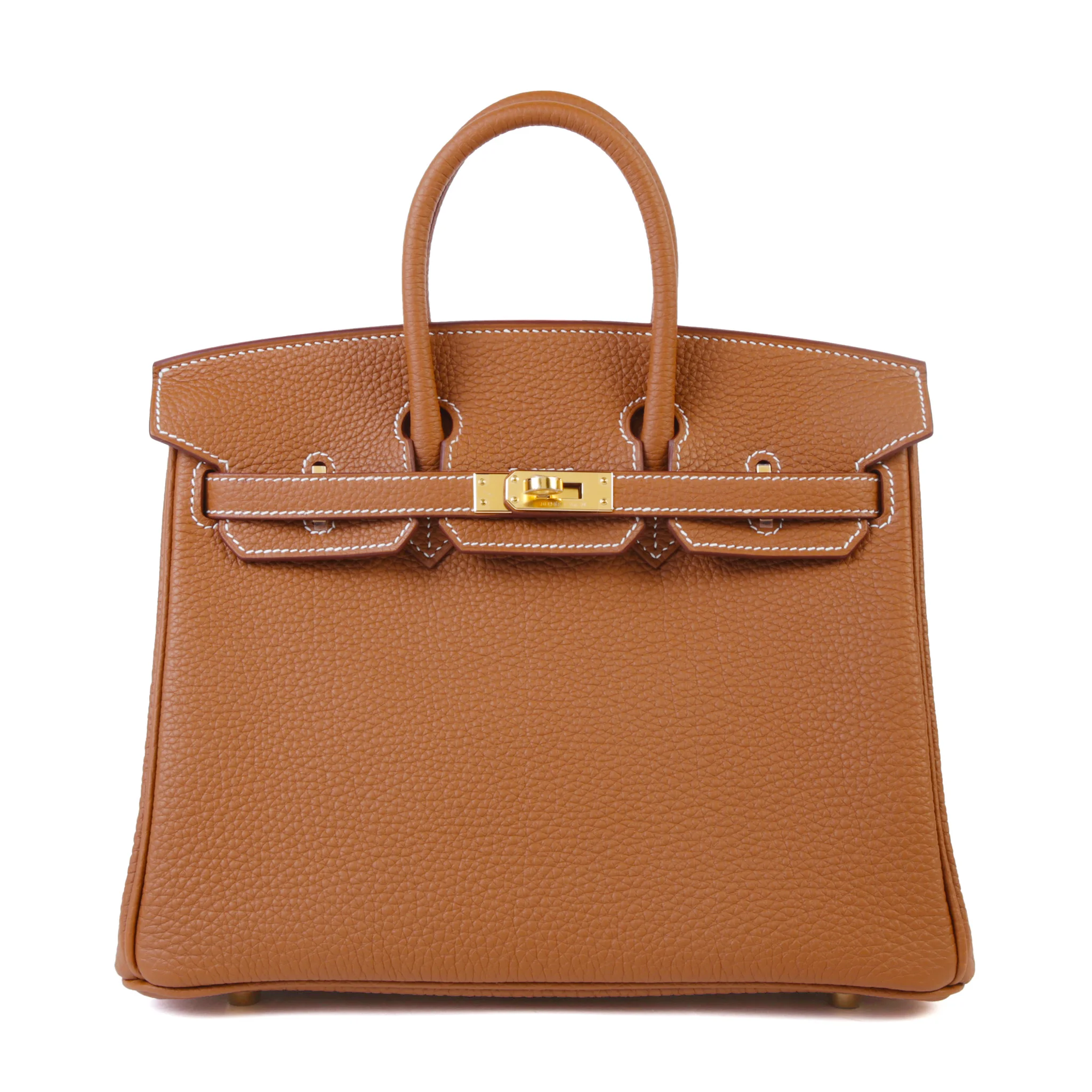Brand New ( Rank N ) HERMÈS Birkin 25 Gold (37) Togo Gold hardware G (2026)