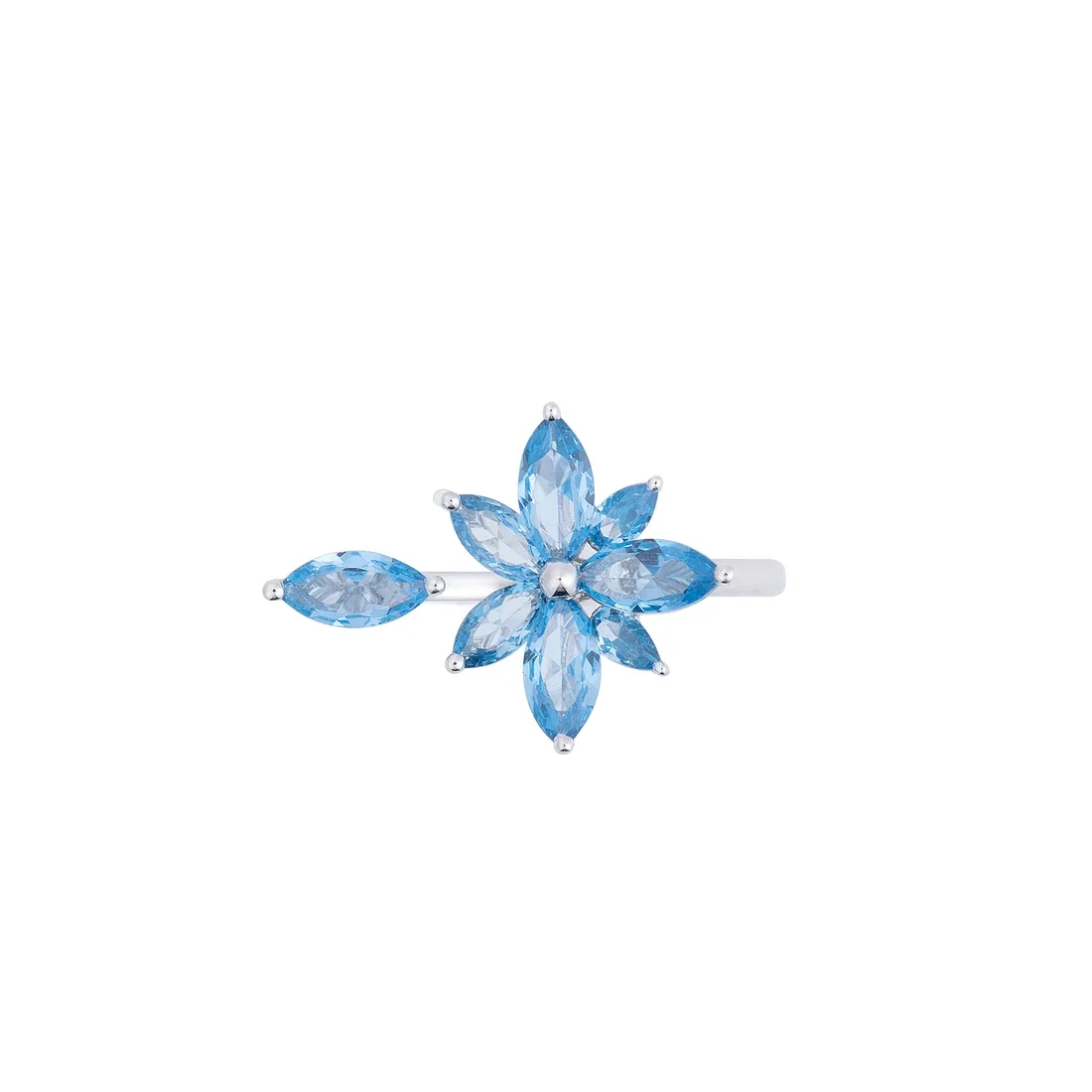 Lumière Star 18K Lab-Grown Spinel Ring | GINZA XIAOMA