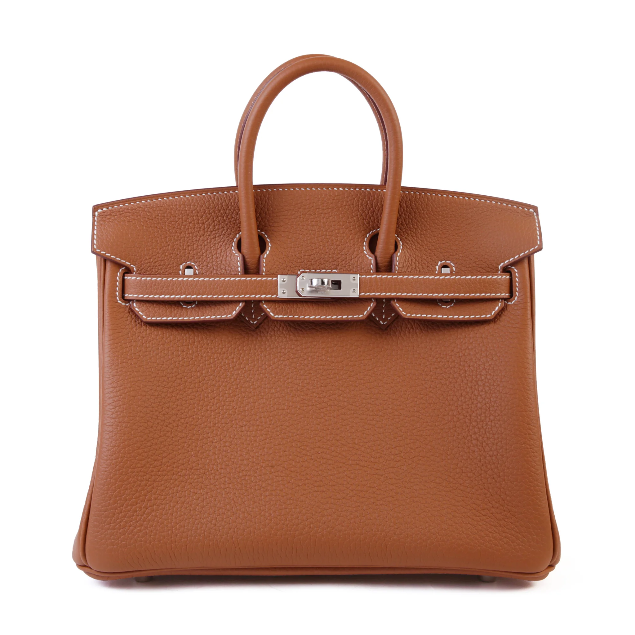Brand New ( Rank N ) HERMÈS Birkin 25 Gold (37) Togo Palladium hardware G (2026)