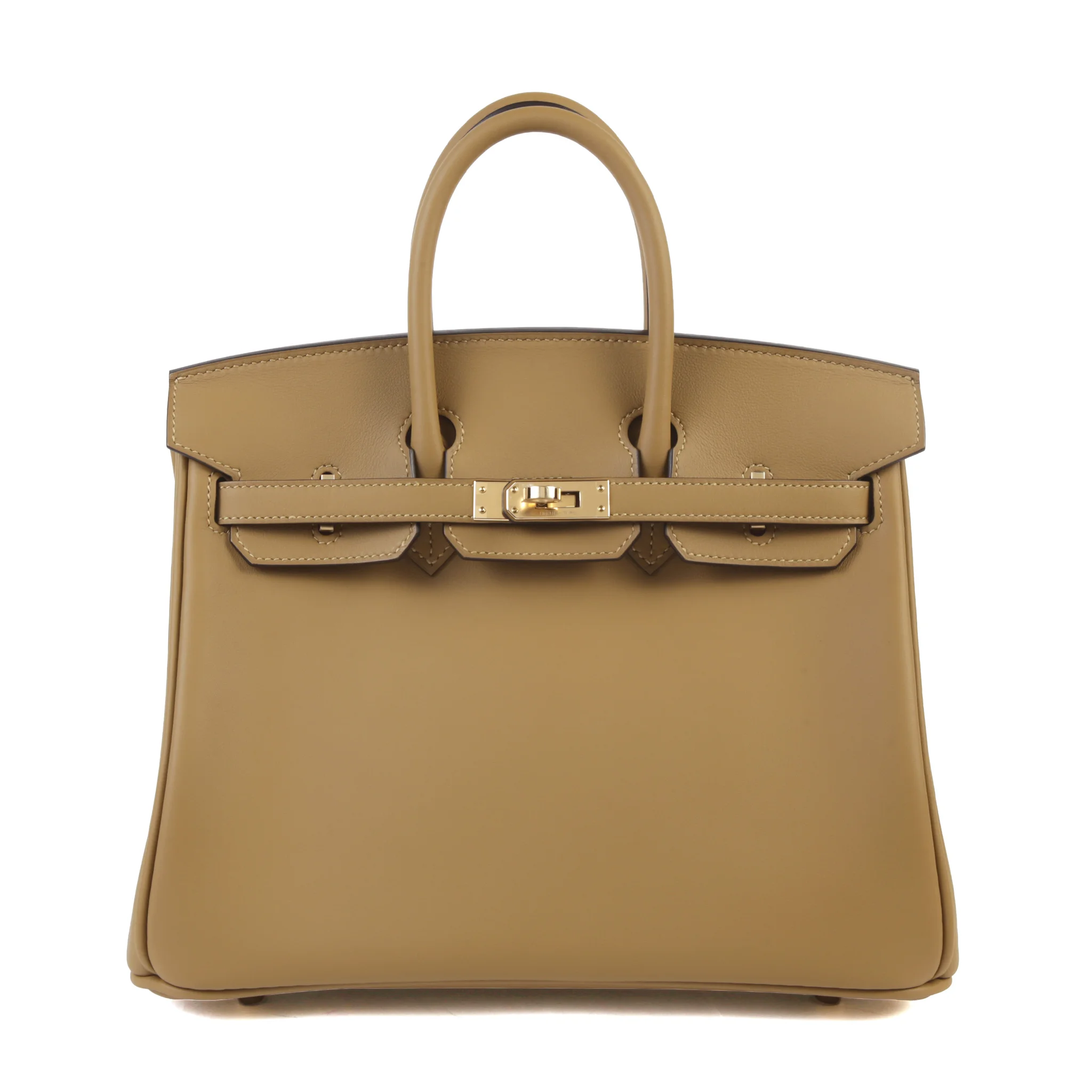 Brand New ( Rank N ) HERMÈS Birkin 25 Dune (2D) Swift Permabrass hardware G (2026)
