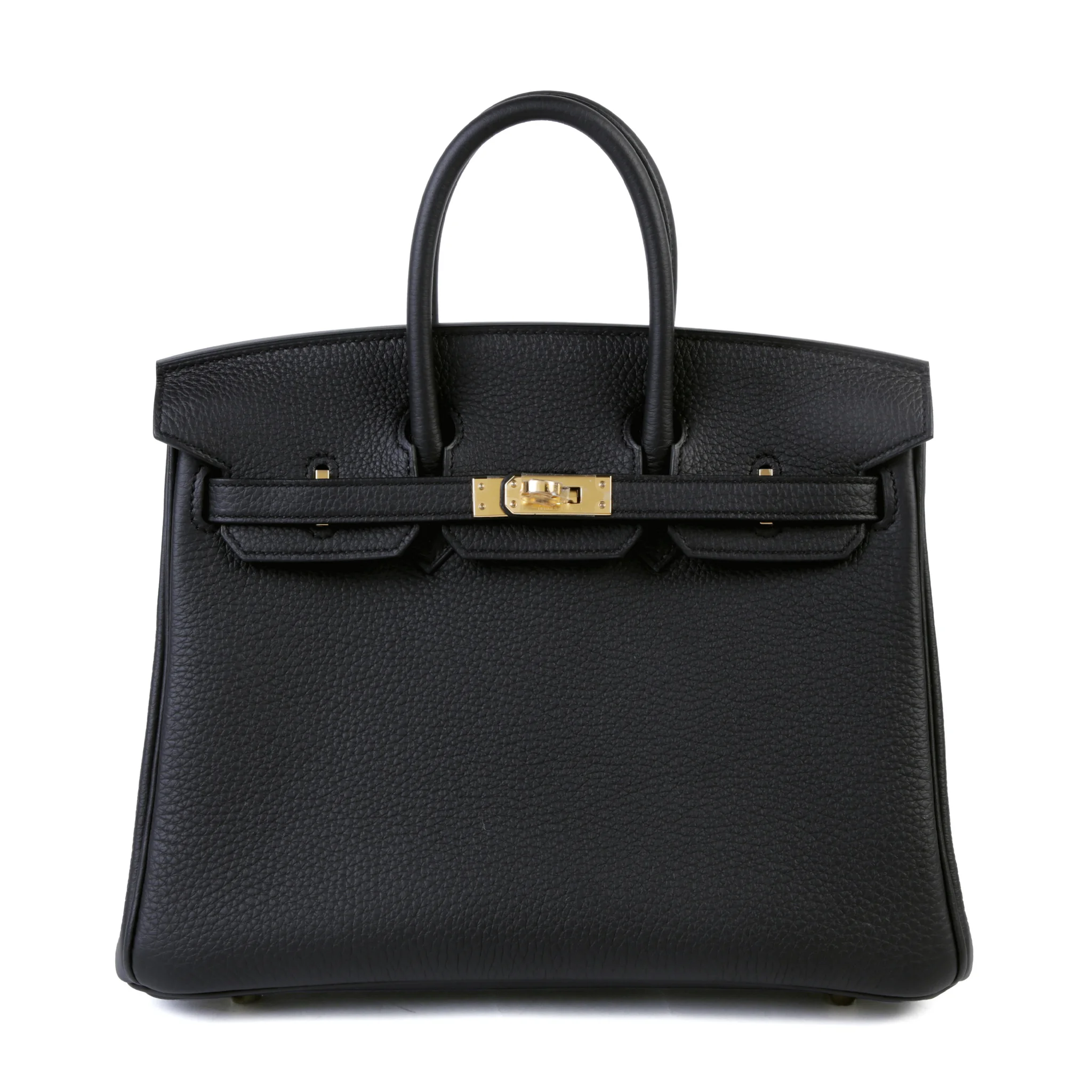 Brand New ( Rank N ) HERMÈS Birkin 25 Noir (89) Togo Gold hardware G (2026)