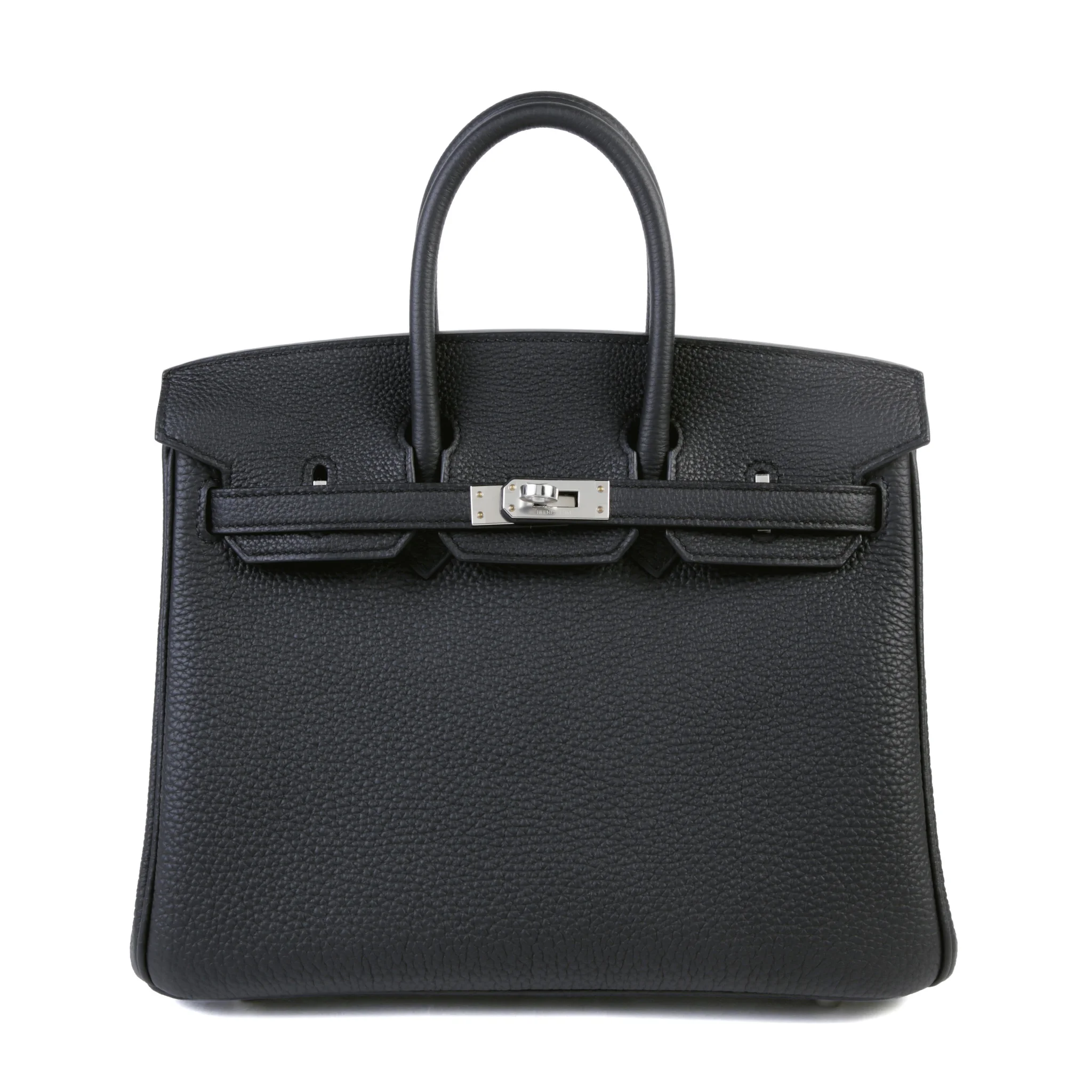 Brand New ( Rank N ) HERMÈS Birkin 25 Noir (89) Togo Palladium hardware G (2026)