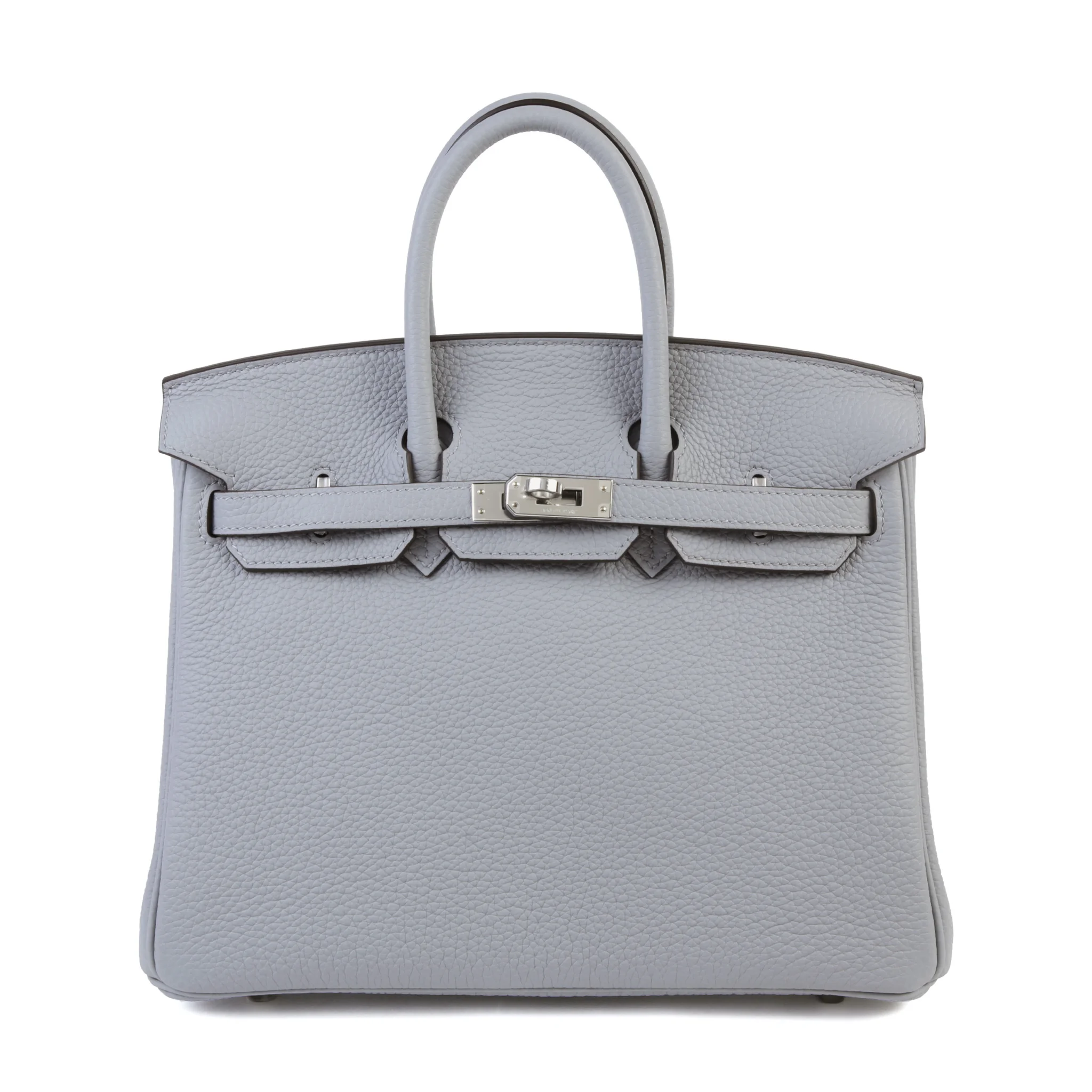 Brand New ( Rank N ) HERMÈS Birkin 25 Gris Pantin (P0) Togo Palladium hardware G (2026)