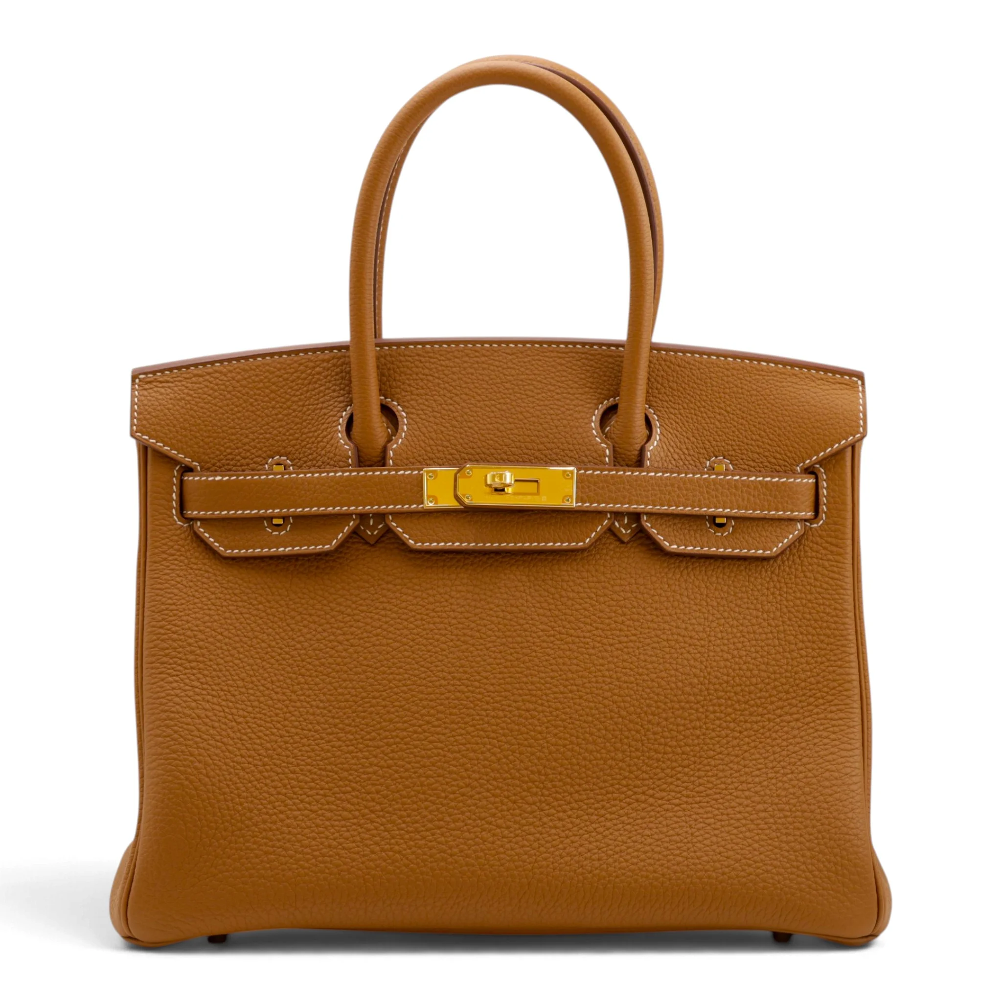 Unused ( Rank NS ) HERMÈS Birkin 30 Gold (37) Togo Gold hardware W (2024)