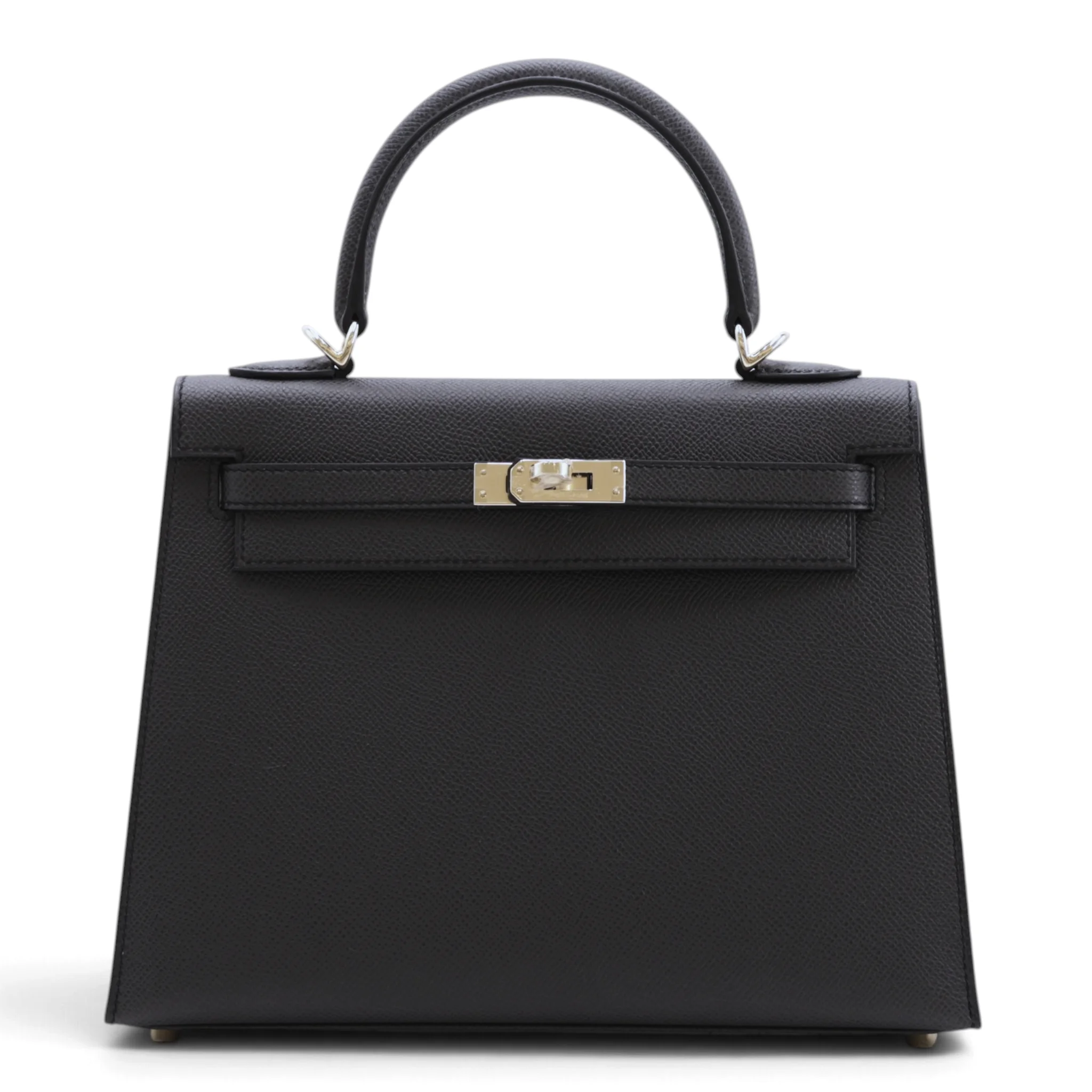 Brand New ( Rank N ) HERMÈS Kelly 25 Sellier Plomb (8P) Epsom Permabrass hardware G (2026)