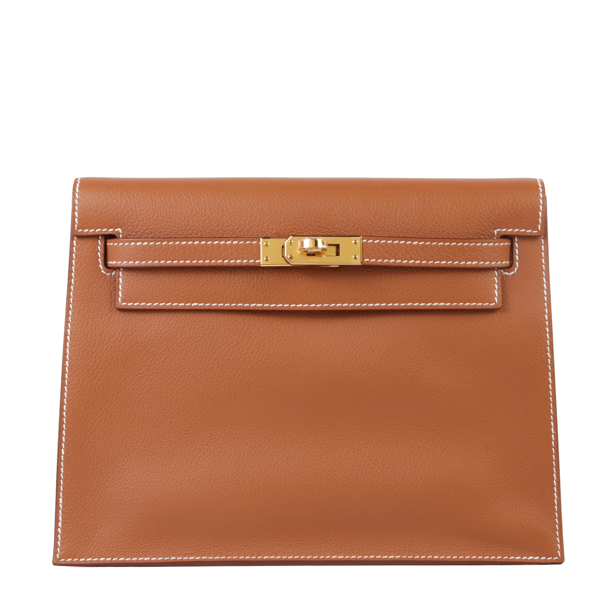 Brand New ( Rank N ) HERMÈS Kelly Danse Gold (37) Evercolor Gold hardware G (2026)