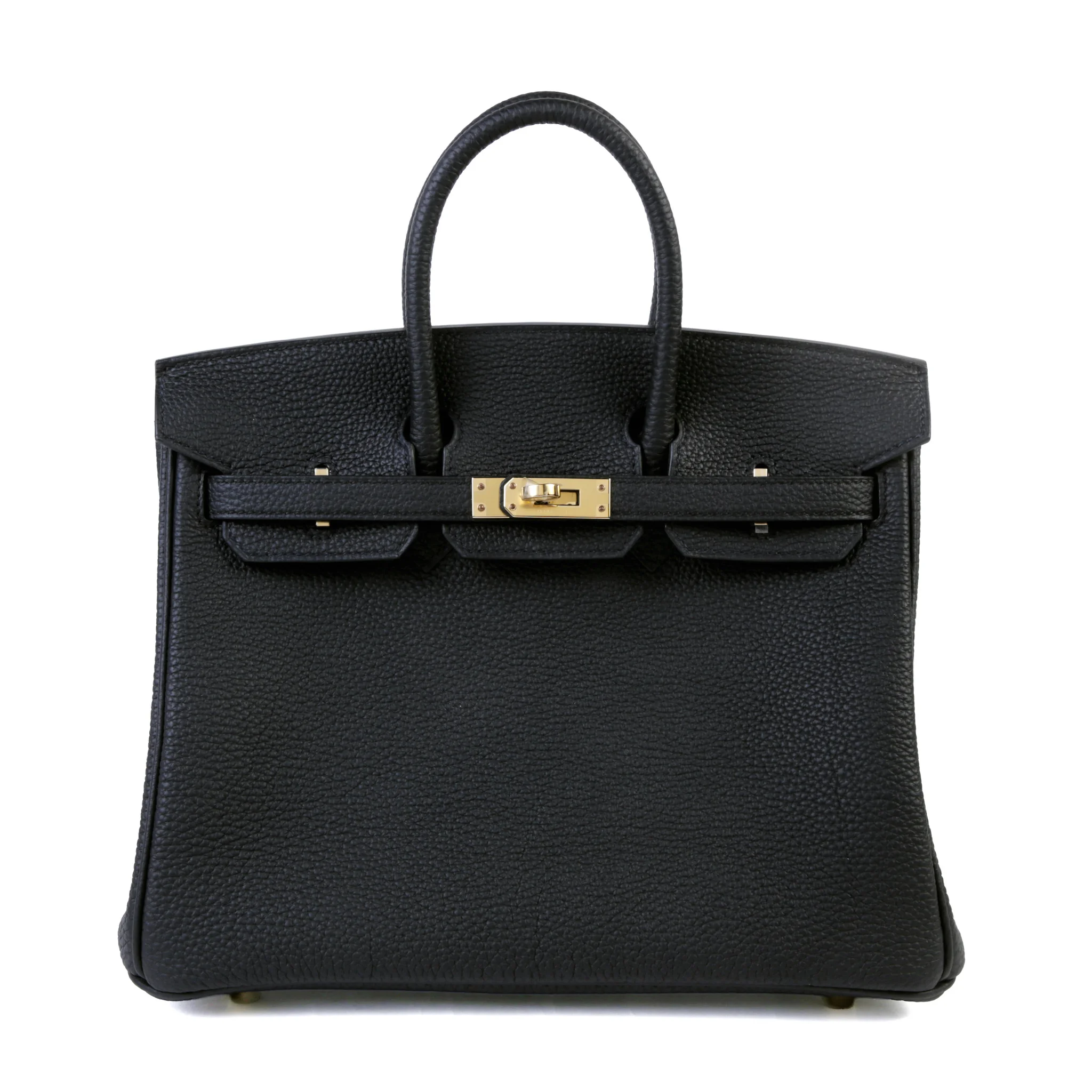 Brand New ( Rank N ) HERMÈS Birkin 25 Noir (89) Togo Permabrass hardware G (2026)